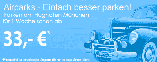 parken und sparen bei Airparks