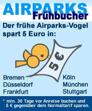Superfruehbucher-Angebote bei Airparks