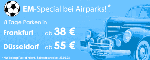parken und sparen bei Airparks