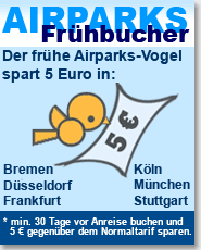 Frühbucher-Angebote bei Airparks