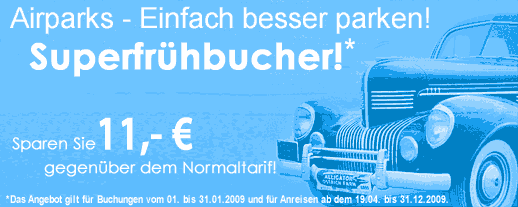 parken und sparen bei Airparks