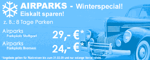 parken und sparen bei Airparks